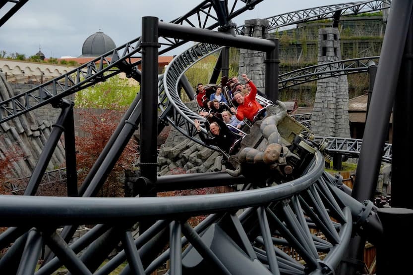 Американская горка в Германии Taron
