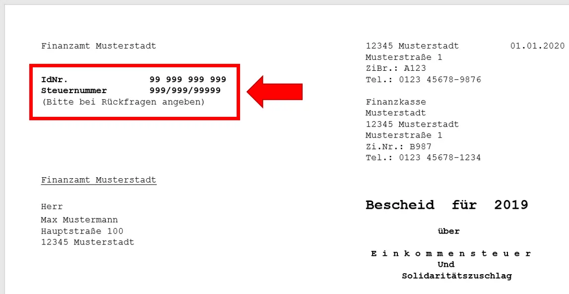 Steuer-ID