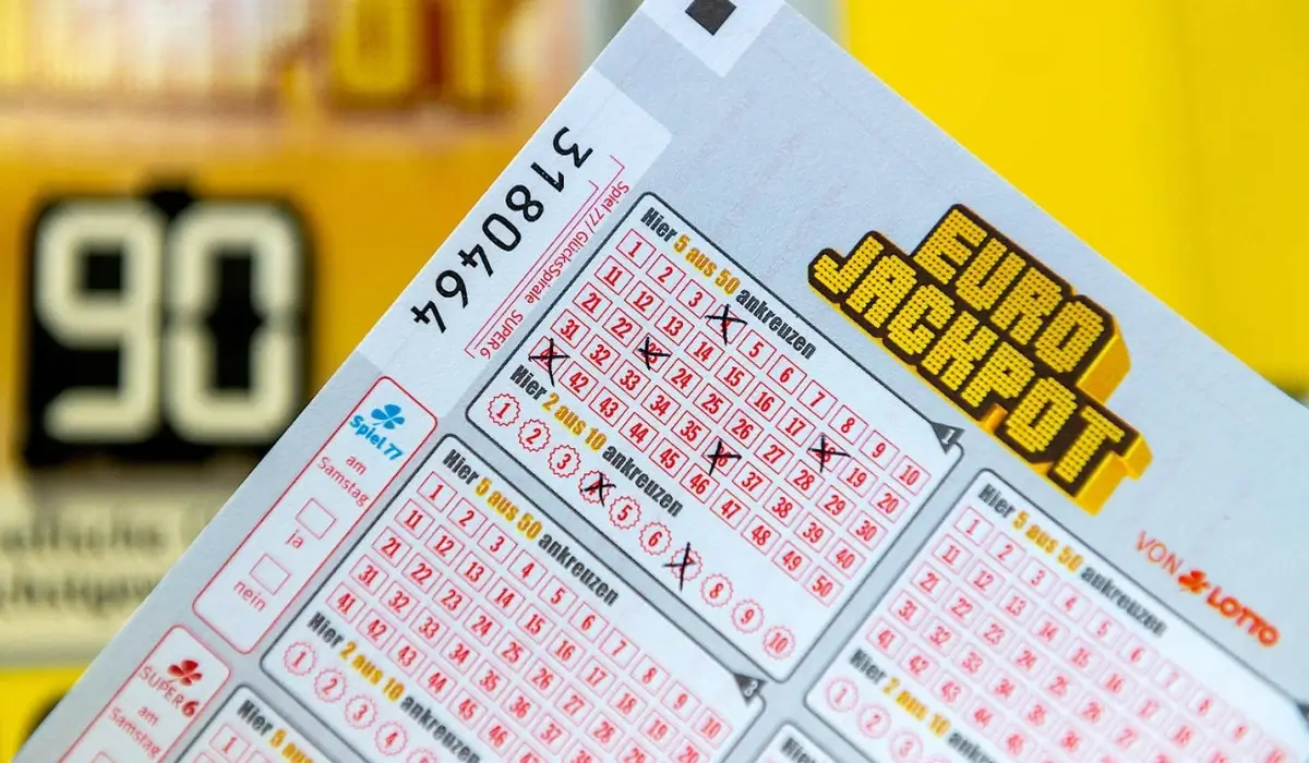 Ein Eurojackpot-Lottoschein